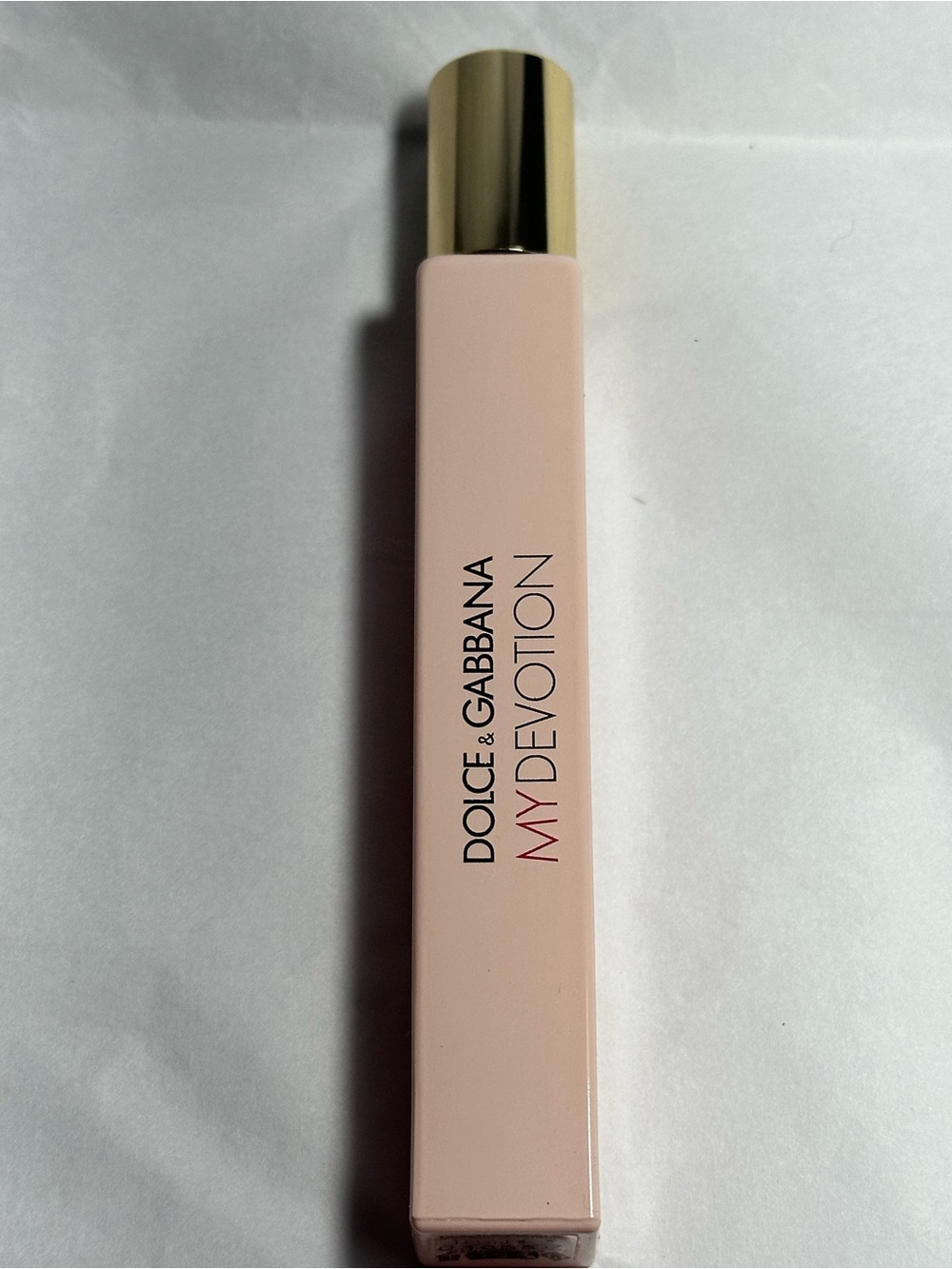 Dolce & Gabbana My Devotion Perfume - Pale Pink with Gold Cap